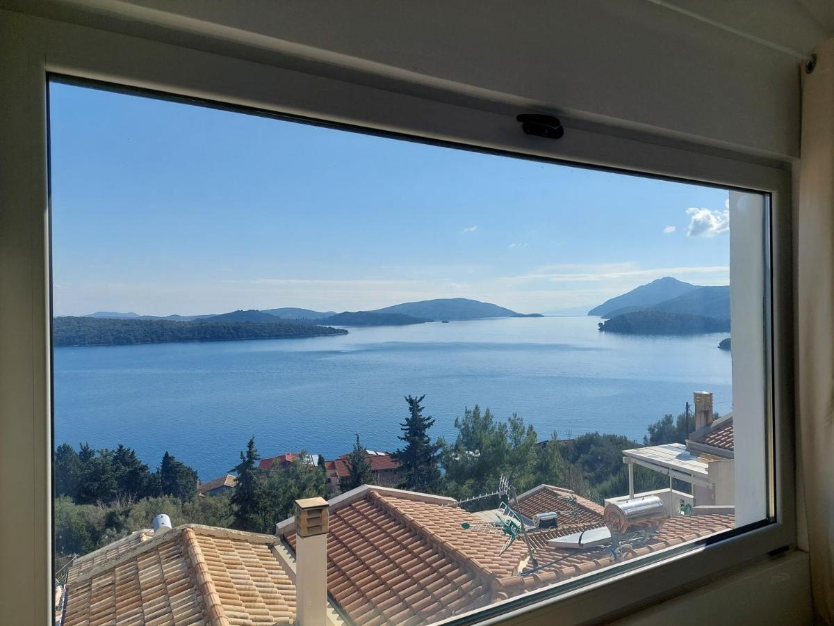 Lefkada Unique Sea View Apartment Nydrí Eksteriør bilde