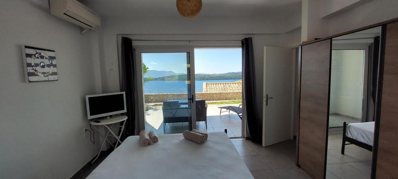 Lefkada Unique Sea View Apartment Nydrí Eksteriør bilde