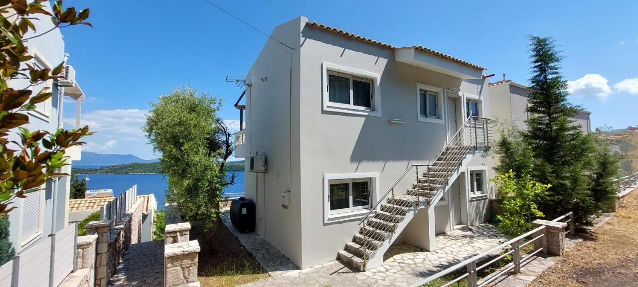 Lefkada Unique Sea View Apartment Nydrí Eksteriør bilde