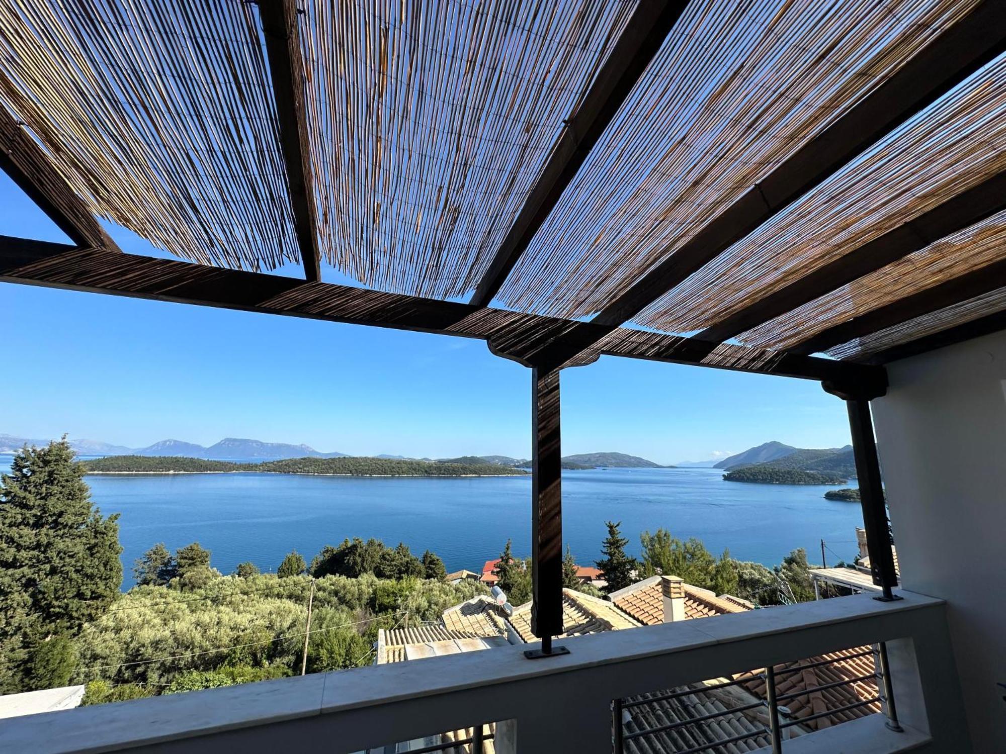 Lefkada Unique Sea View Apartment Nydrí Eksteriør bilde